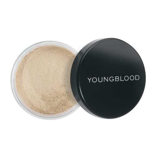 Youngblood Clean Luxury Cosmetics Loose Mineral Rice Setting Powder, Medium | Loose Face Powder Setting Foundation Translucent Finishing Matte Natural Acne | Vegan, Cruelty-Free, Paraben-Free