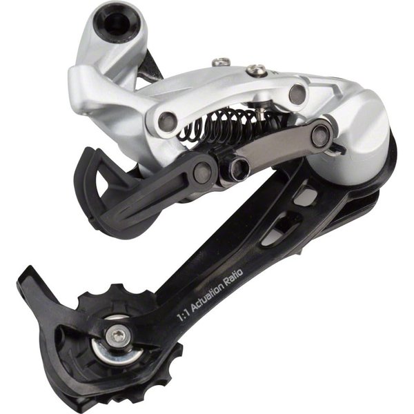 SRAM X5 9 Speed Long Cage Rear Derailleur Silver