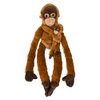 Forest & Twelfth Kids Mom and Baby Hanging Orangutan, 18" Stuffed Plush Animals for Kids, Cute & Huggable Stuffed Zoo Animals Ideal for Nursery Room Décor, (18'' Mom & Baby Orangutan)