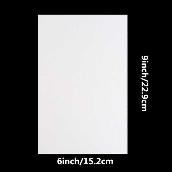 100Sheets Newbested White Watercolor Paper Cold Press Cut Bulk Pack for Beginning Artists or Students. (10 x 7 Inch)