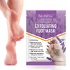 Foot Peel Mask 5 Pack, Exfoliating Foot Masks, Natural Exfoliator for Dry Dead Skin, Callus, Repair Rough Heels for Men Women (5 Pcs foot peel mask（Lavender）)