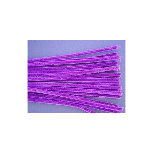 Sale - 25 Lavender 6mm Pipe Cleaners | Chenille Stems