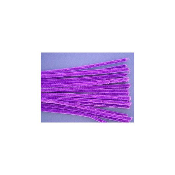 Sale - 25 Lavender 6mm Pipe Cleaners | Chenille Stems