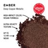 URBAN DECAY 24/7 Eyeshadow Compact - Award-Winning & Long-Lasting Eye Makeup - Up to 12 Hour Wear - Ultra-Blendable, Pigmented Color - Vegan Formula – Ember (Deep Copper Metallic)
