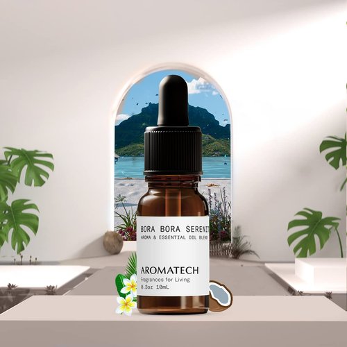 AromaTech Bora Bora Serenity Aroma Oil for Scent Diffuser - 10 Milliliter