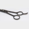 Fromm Professional Invent 7.25" Precision Scissors Over Comb Cutting Barber Shears in Gunmetal Heat Treated Steel Scissors with Opposing Handle, Beveled Blade, Smooth Edge for Crisp Lines