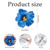 Paderison 6Pcs Hawaiian Flower Hair Clip for Women Flower Hair Clips Hair Flower Clips Hair cessories for Girls Sweet Side Clips Artificial Tropical Hair Barrettes Hair Pins Vacation Beach Party