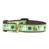 Up Country Garden Rabbit Pattern (Garden Rabbit Dog Collar, Medium (12 to 18 Inches) 1 Inch Wide Width)