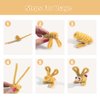 FirstKitchen Pipe Cleaners Craft, 200pcs Light Brown Pipe Cleaner for Craft, 0.23"X12" Plush and Pliable Bulk Chenilles Stems Pipe Cleaner, Craft Pipecleaners for DIY Arts Crafts