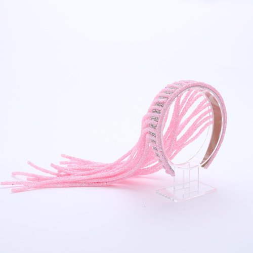 Wosois Rhinestone Headband Handmade Hair Bands Hippie Hair Band Braid bling accessories Individuality with a difference for women Long Hair Accessories head jewelry for Women Girls