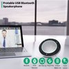 Yealink CP700 Bluetooth Speakerphone with Dongle Teams Certified, Portable Conference Speaker and Microphone for Meeting, Softphone, Unified Communications Platforms,360° Voice Pickup,9H Talk Time