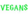 CafePress Vegans Rock Vegan Veganism Aluminum Scroll Holiday Ornament 4" x 2.75"