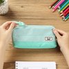 Mr. Pen- Mint Green Pen Pouch/ Bag, School/ College Pencil Case