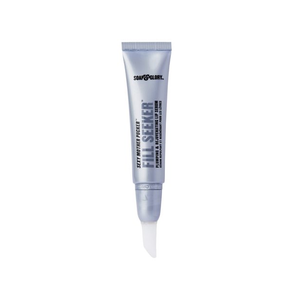 Soap & Glory Sexy Mother Pucker Fill Seeker Lip Plumper & Rejuvenating Lip Serum - Lip Treatment for Smooth & Hydrated Lips - Lip Plumping Serum Smooths Fine Lines Around Lips (0.5 fl oz)