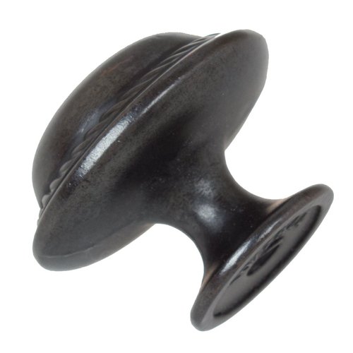 GlideRite Hardware 81784-ORB-10 Round Rope Cabinet Knobs, 10 Pack, 1.125", Oil Rubbed Bronze