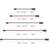 3-Pin RC Extension Cable Extension Cord Male to Famale Lead Extending Wire Set for Servo RC Planes Aircrafts and Cars System 5 Sizes 20PCS