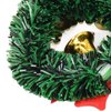 10 Pieces Dollhouse Miniature Christmas Wreath Dollhouse Accessories Mini Decorative Wreaths for Xmas Decoration Accessories Miniature Scene Model Pretend Play for 1/12 1/6 Scale Doll