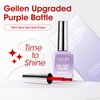 Gellen Red Gel Nail Polish, 18ml Shimmer Red Gel Polish Gel Soak off LED Nail Art Professional Manicure Gel Polish Colors Home Salon DIY Valentines Gifts for Her
