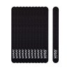 KISS Nail Files Black on Black (12 pieces) Files & Smooths Natural and Artificial Nails
