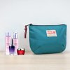 Rough Enough Travel Cord Organizer Bag for Electronics Tech Organizer Travel Case Small travel Makeup Bag for Purse Insert with Zipper Blue