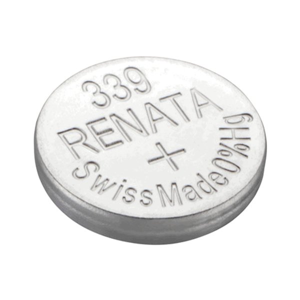 Renata Watch Battery Swiss Made Renata 339 or SR614SW (1 Battery, 339 or SR614SW)
