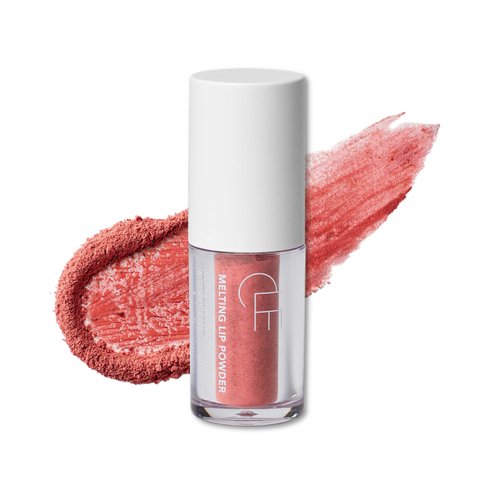 CLE Cosmetics Lip Powder, Beauty and Makeup Essential that Turns Powder to Tint when Applied as Lip Stain, Lip Tint or on Cheeks and Eyes, Long-lasting, Matte Finish - Lady Guava, 0.07 oz