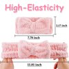 Ondder 3 Pcs Spa Headband Skincare Headbands for Women Makeup Skin Care Face Wash Headband for Washing Face Cute Face Washing Headband Terry Cloth Facial Headband Make Up Headbands for Women Girls