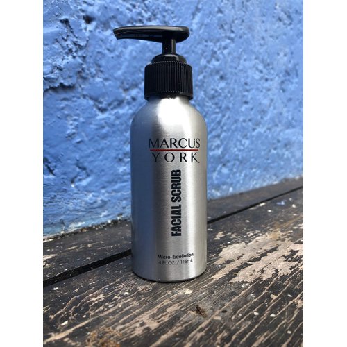 Marcus York Men’s Facial Scrub, Facial Cleanser Used For Men, 4 OZ, All-Natural