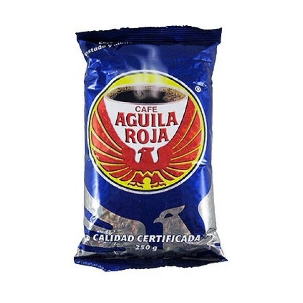 Cafe Aguila Roja 100% Pure Roasted Colombian Coffee 250grs 2 Pack