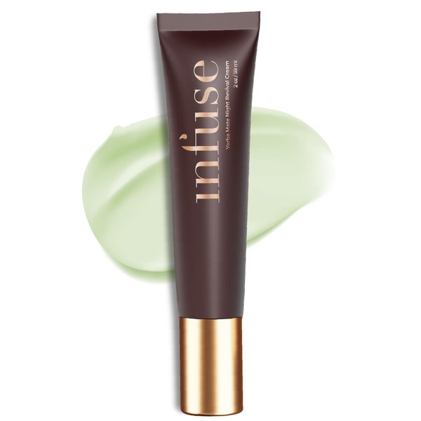 Infuse Yerba Mate Night Revival Cream - Premium Anti-Aging Night Cream - Best Face Night Moisturizer for Ageing Skin - Advanced Night Cream for Women, Anti-Aging Formula for Radiant Skin