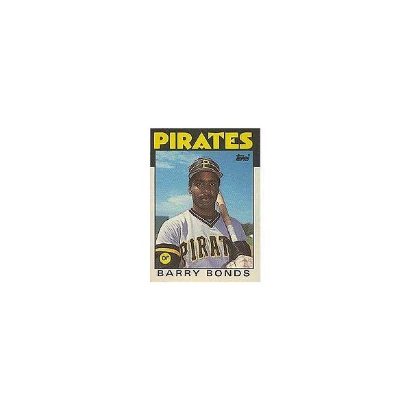 Barry Bonds 1986 Topps Traded Baseball Near Mint to Mint Rookie Card #11-T Shipped in Protective Screw Down Holder