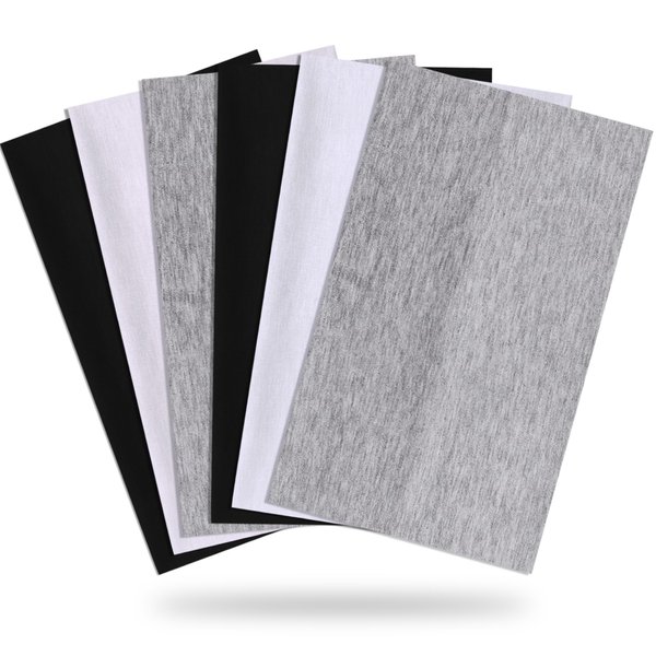 YONUF Wide Headbands for Women Stretchy Headband Workout Head Bands for Women's Hair Band Non Slip Black White Gray Head Wrap 6 Pack