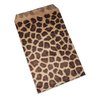 CuteBox Leopard/Cheetah Flat Paper Gift Bags 200 pcs (4" x 6") for Merchandise, Crafts, Party Favors, Tradeshows, Retail, Showcases, Display, Holidays, Animal Themes, Arts and Crafts