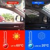 2pcs Car Front Window Sunshade, Breathable Mesh Car Window Screen Streched up to 40", for Car Night Camping, Privacy Shade