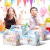 XJLYAYA 12Pcs Unicorn Party Cake Boxes Supplies Gift Candy Treat Boxes for Kids Themed Birthday Party Decorations