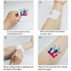 Music Temporary Tattoos Stickers (94 Styles), Mixed Style Hand Wrist Body Art for Kids Boys Girls Birthday Gifts Disco Music Party Supplies Decorations Favors