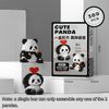 QMEAKMONY Mini Building Blocks Panda Sets Cute Micro Mini Panda Building Bricks for Adults Micro Nano Bricks Perfect Party Favors for Teenagers. (389 PCS)
