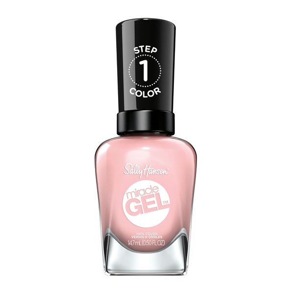 Sally Hansen Miracle Gel Nail Polish, Shade Regal Rosé 238 (Packaging May Vary)