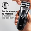 Braun Series 3 Pro Skin Electric Shaver Replacement Head 32S - Compatible with Electric Razors 3000s, 3010s, 3040s, 3050cc, 3070cc, 3080s, 3090cc