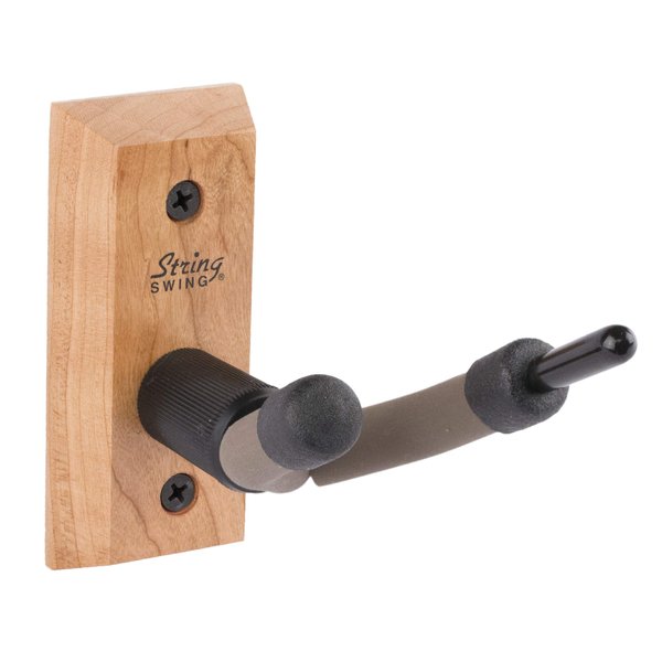 String Swing Violin and Viola Hanger Wall Mount for Home and Studio Music Room Decor Turn Your Instrument Into Art and Practice More (CC01V-C)