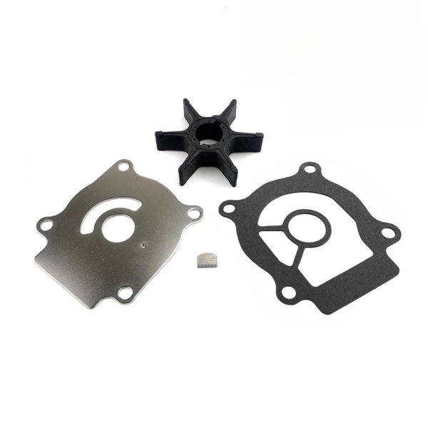 17400-96353 Water Pump Impeller Repair Kit for Suzuki Outboard 20 25 30 35 40 50 HP DT20 DT25 DT30 DF25 DF30 DF40 DF50 DT25C DT30C DT35 DT40C Motor Engine parts Sierra 18-3242 17400-96354 17400-96403