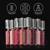 Pure Cosmetics Pure Illumination Lip Gloss - LED-lit Applicator w/Side Mirror - Non-Sticky, Moisturizing & Hydrating Lip Glosses - Soothes & Heals Dried Chapped Lips (Cosmic Latte)