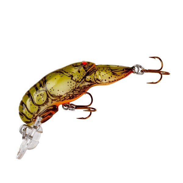Rebel Teeny Wee Crawfish Fishing Lure - Stream Crawfish, Teeny Wee (2-3 ft Depth)