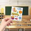Back to School Temporary Tattoo Stickers Cute School Tattoo Stickers Pencils Book Crayons and Pencil Cases Lovely Deisgn for Kids Body Face Arm Stickers for The First Day Shool 10sheets