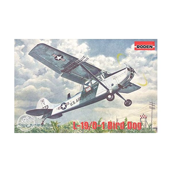 Aircraft Cessna L-19/O-1 - Bird Dog 1/48 Scale Model Roden 409