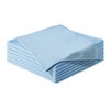 KLNYOO Microfiber Glass Cleaning Cloths Lint Free Streak Free Quickly and Easily Clean Windows & Mirrors Without Chemicals Polishing Cloth 16x16 Inch 8 Pack Blue