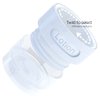 Dot&Dot Leak Proof Travel Bottles for Toiletries - 4 Pack Silicone Travel Toiletry Bottles - Travel Shampoo and Conditioner Bottles with TSA Quart Bag - 1 oz Travel Size Bottles