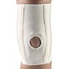 CHAMPION Knee Brace with Hor-Shu Support Pad, White, Medium