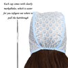 11PCS Hair Dye Coloring Kit, Professional Hair Coloring Dyeing Kit, Hair Coloring Highlight Cap Brush and Bowl Set, Mixing Bowl, Hair Dyeing Cap, Hair Needles, Dye Color Brush, Hair Clips (Blue)
