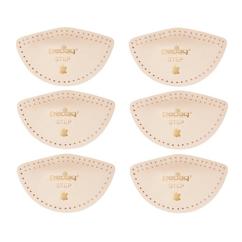 pedag Step | Arch Support Inserts | Durable Foot Arch Support for Flats | Arch Pad and Inserts for Shoes | Self-Adhesive | Ideal for Comfort and Relief | Tan | Medium 3 Count